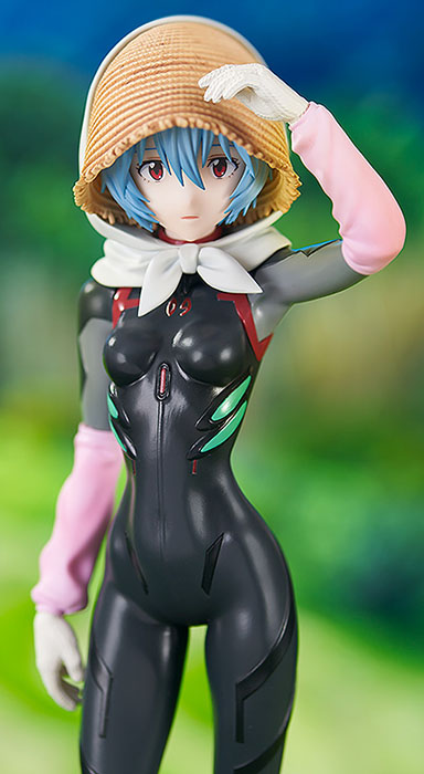 Rei Ayanami Farming Version Pop Up Parade | Rebuild of Evangelion | Good Smile Company