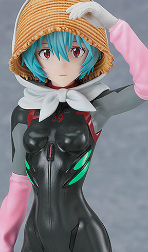 Rei Ayanami Farming Version Pop Up Parade | Rebuild of Evangelion | Good Smile Company