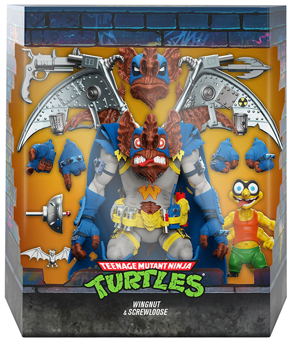 Wingnut and Screwloose 7-inch Scale | Teenage Mutant Ninja Turtles Ultimates | Super7