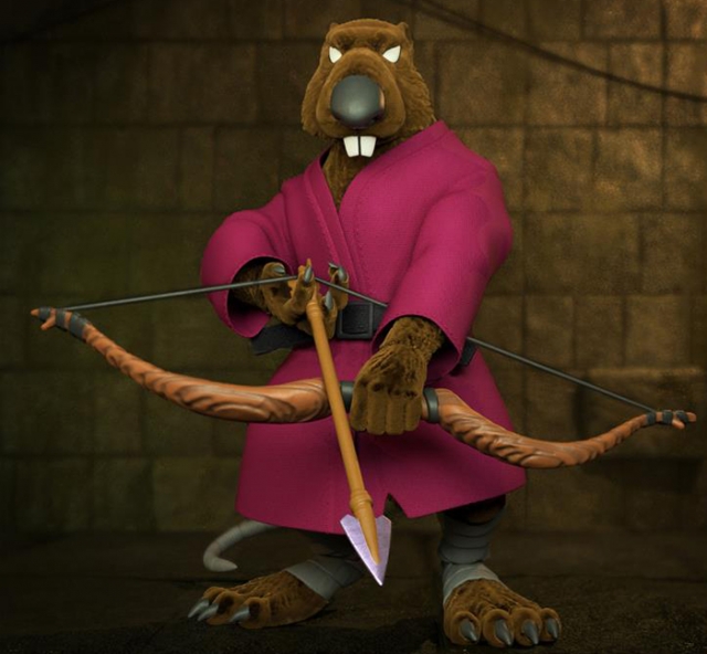 Splinter (Flocked) 7-inch Scale | Teenage Mutant Ninja Turtles Ultimates | Super7