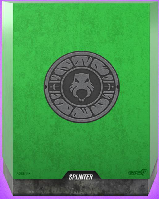 Splinter (Flocked) 7-inch Scale | Teenage Mutant Ninja Turtles Ultimates | Super7