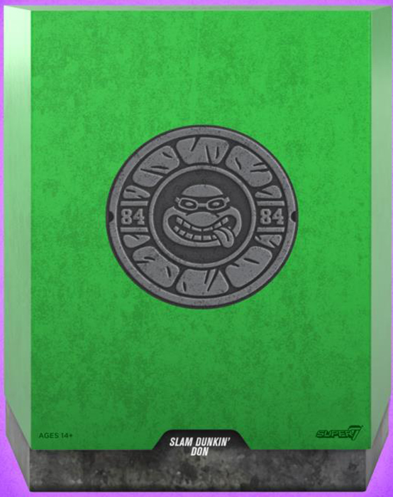 Slam Dunkin Don 7-inch Scale | Teenage Mutant Ninja Turtles Ultimates | Super7
