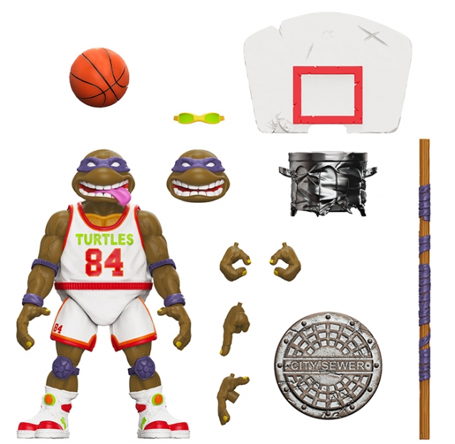 Slam Dunkin Don 7-inch Scale | Teenage Mutant Ninja Turtles Ultimates | Super7