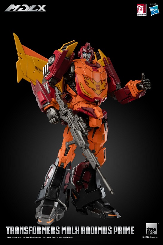 Rodimus Prime MDLX Scale Collectible Figure | Transformers | Threezero
