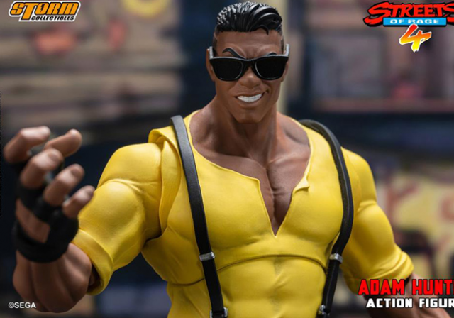 Adam Hunter 1:12 Scale Exclusive Figure | Streets of Rage 4 | Storm Collectibles