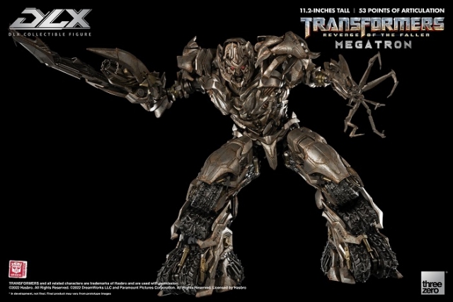 Megatron DLX Scale Collectible Figure |  Transformers: Revenge Of The Fallen | threezero