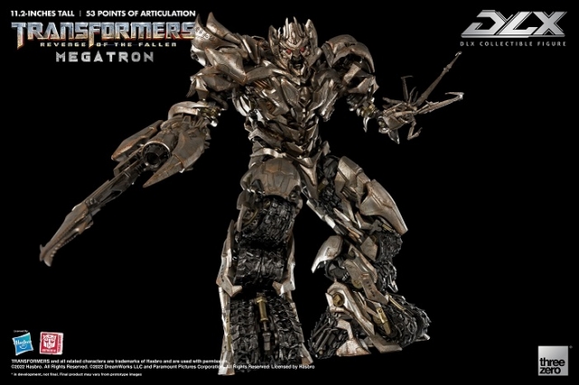 Megatron DLX Scale Collectible Figure |  Transformers: Revenge Of The Fallen | threezero
