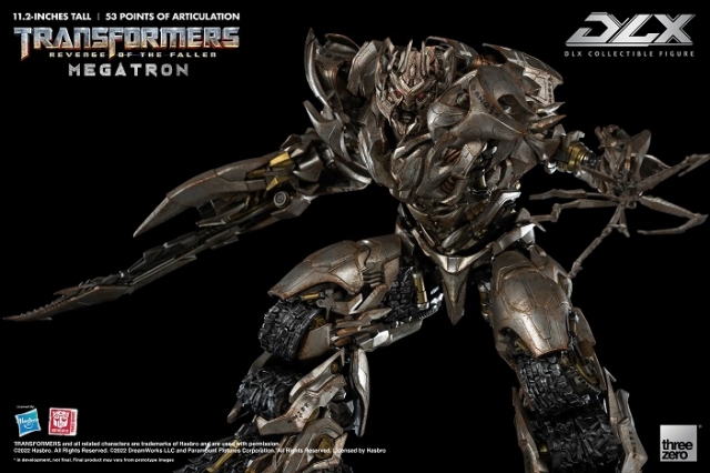 Megatron DLX Scale Collectible Figure |  Transformers: Revenge Of The Fallen | threezero