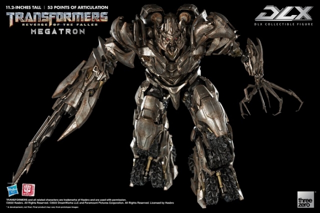 Megatron DLX Scale Collectible Figure |  Transformers: Revenge Of The Fallen | threezero