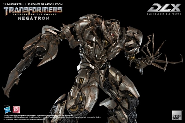 Megatron DLX Scale Collectible Figure |  Transformers: Revenge Of The Fallen | threezero