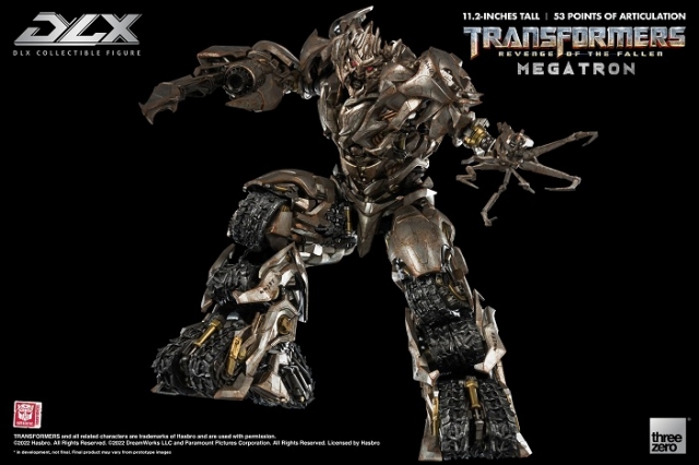 Megatron DLX Scale Collectible Figure |  Transformers: Revenge Of The Fallen | threezero