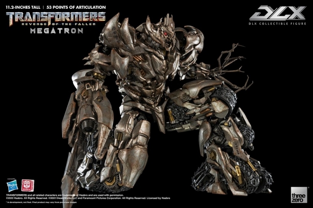 Megatron DLX Scale Collectible Figure |  Transformers: Revenge Of The Fallen | threezero