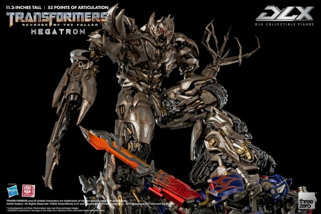 Megatron DLX Scale Collectible Figure |  Transformers: Revenge Of The Fallen | threezero