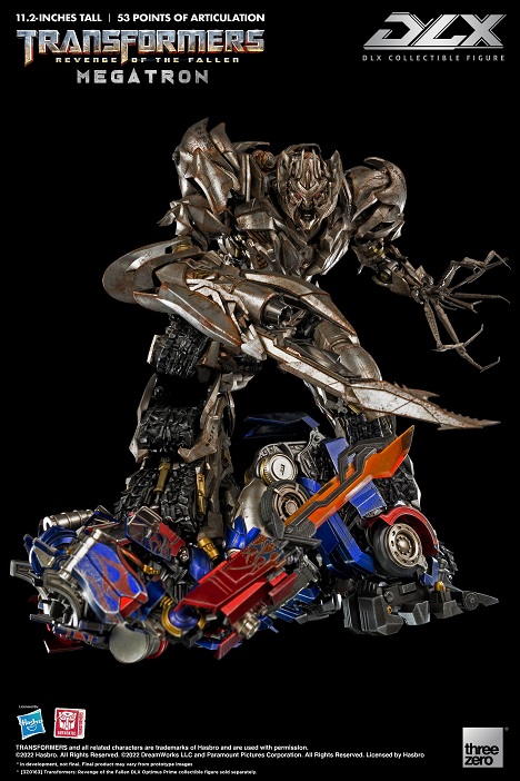 Megatron DLX Scale Collectible Figure |  Transformers: Revenge Of The Fallen | threezero