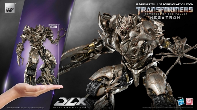 Megatron DLX Scale Collectible Figure |  Transformers: Revenge Of The Fallen | threezero