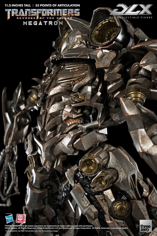 Megatron DLX Scale Collectible Figure |  Transformers: Revenge Of The Fallen | threezero