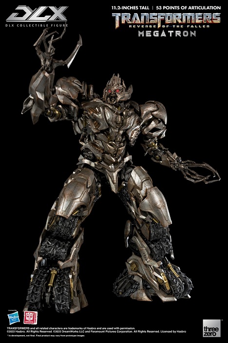 Megatron DLX Scale Collectible Figure |  Transformers: Revenge Of The Fallen | threezero