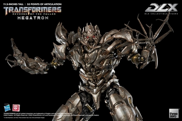 Megatron DLX Scale Collectible Figure |  Transformers: Revenge Of The Fallen | threezero
