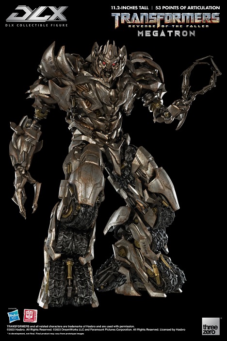 Megatron DLX Scale Collectible Figure |  Transformers: Revenge Of The Fallen | threezero