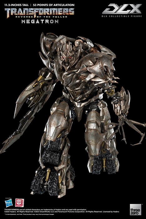 Megatron DLX Scale Collectible Figure |  Transformers: Revenge Of The Fallen | threezero
