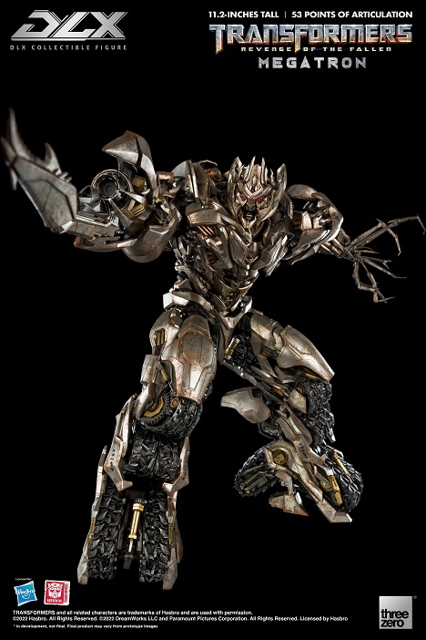 Megatron DLX Scale Collectible Figure |  Transformers: Revenge Of The Fallen | threezero