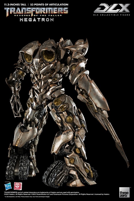 Megatron DLX Scale Collectible Figure |  Transformers: Revenge Of The Fallen | threezero