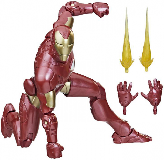 Iron Man (Extremis) Puff Adder BAF | The Avengers (Classic Comic) | Marvel Legends