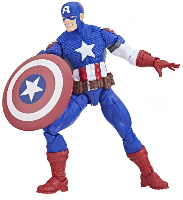 Captain America Ultimate Puff Adder BAF | The Avengers (Classic Comic) | Marvel Legends