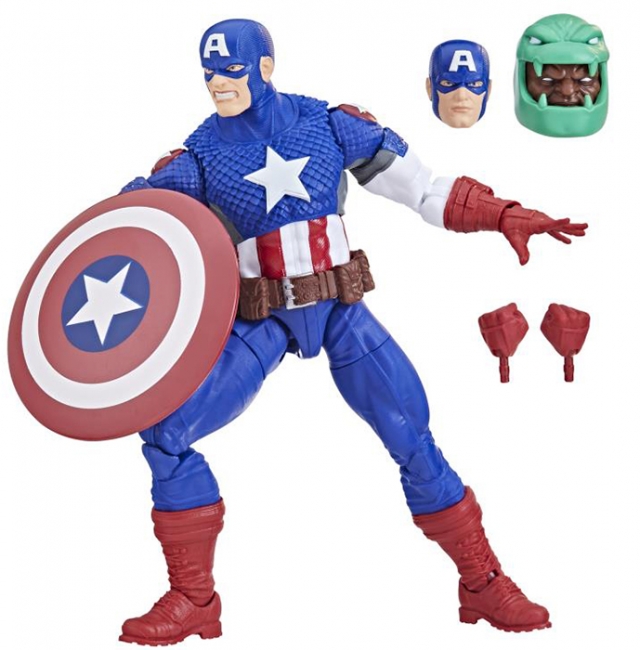 Captain America Ultimate Puff Adder BAF | The Avengers (Classic Comic) | Marvel Legends