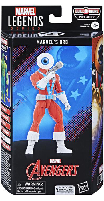 Orb Puff Adder BAF | The Avengers (Classic Comic) | Marvel Legends