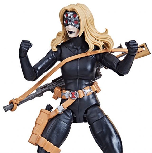 Yelena Belova Black Widow Puff Adder BAF | The Avengers (Classic Comic) | Marvel Legends