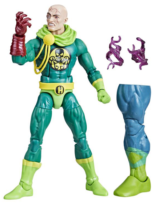 Baron Von Strucker Puff Adder BAF | The Avengers (Classic Comic) | Marvel Legends
