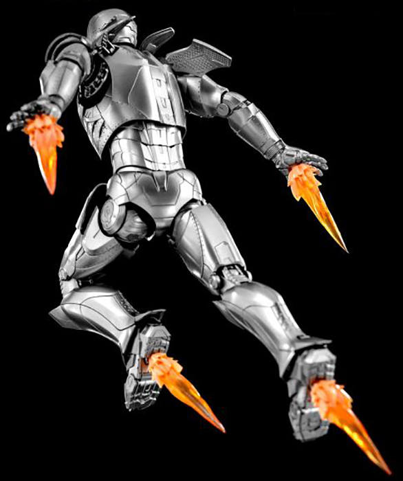 Iron Man Mark 2 DLX Collectible Figure | Threezero Avengers: Infinity Saga DLX