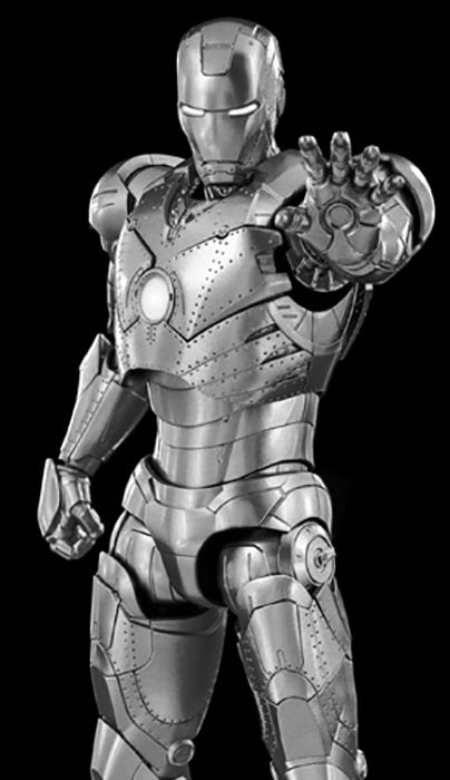 Iron Man Mark 2 DLX Collectible Figure | Threezero Avengers: Infinity Saga DLX