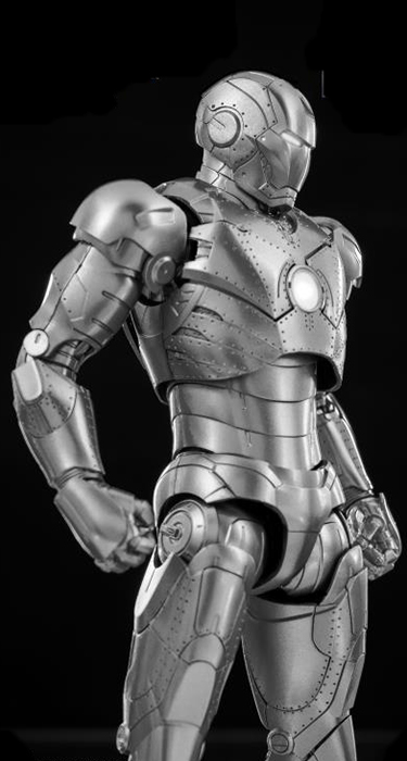 Iron Man Mark 2 DLX Collectible Figure | Threezero Avengers: Infinity Saga DLX