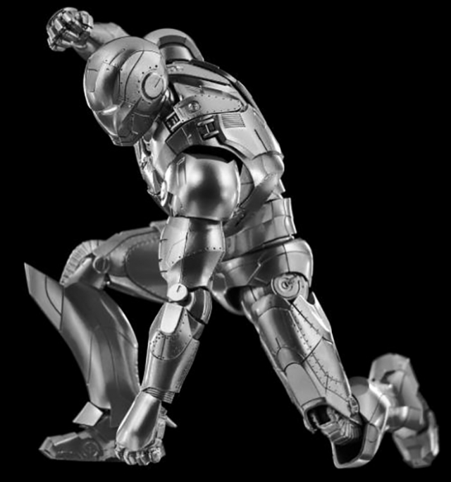 Iron Man Mark 2 DLX Collectible Figure | Threezero Avengers: Infinity Saga DLX