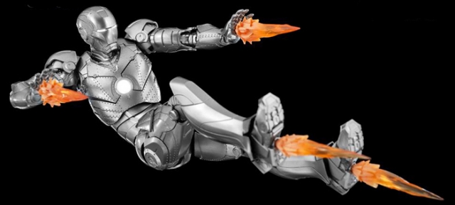 Iron Man Mark 2 DLX Collectible Figure | Threezero Avengers: Infinity Saga DLX