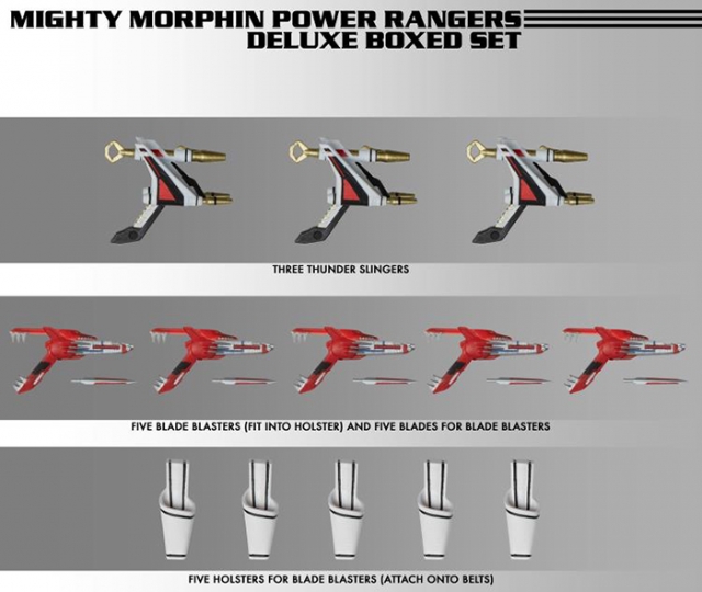 Power Rangers One:12 Collective Deluxe Box Set | Mighty Morphin Power Rangers | Mezco Toyz
