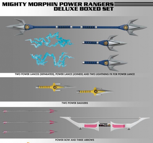 Power Rangers One:12 Collective Deluxe Box Set | Mighty Morphin Power Rangers | Mezco Toyz