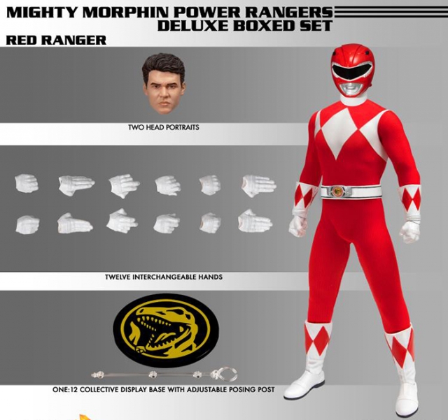 Power Rangers One:12 Collective Deluxe Box Set | Mighty Morphin Power Rangers | Mezco Toyz