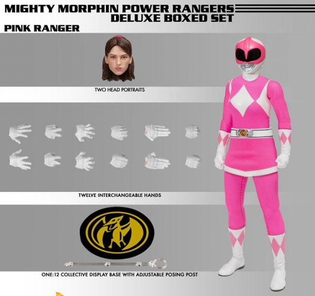 Power Rangers One:12 Collective Deluxe Box Set | Mighty Morphin Power Rangers | Mezco Toyz