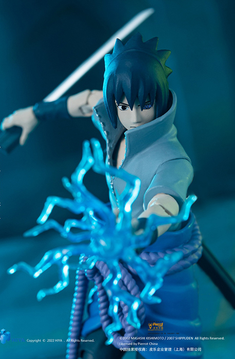 Sasuke Uchiha Exquisite Basic 1/12 Scale | Naruto: Shippuden | Hiya Toys