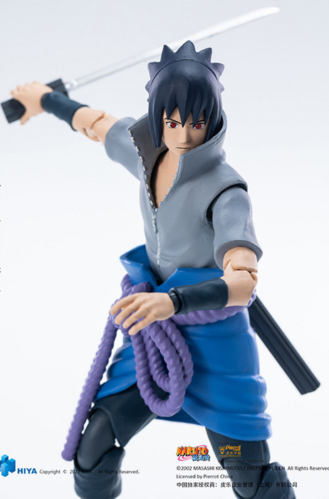 Sasuke Uchiha Exquisite Basic 1/12 Scale | Naruto: Shippuden | Hiya Toys