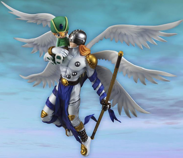 Angemon and Takaishi Takeru G.E.M. Series | Digimon Adventure | Megahouse