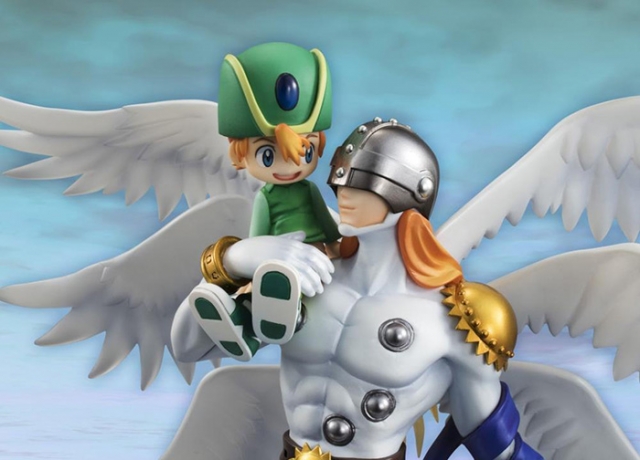 Angemon and Takaishi Takeru G.E.M. Series | Digimon Adventure | Megahouse