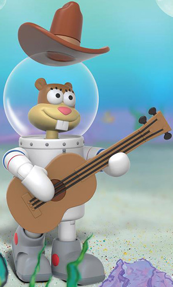 Sandy Cheeks 7-inch Scale | SpongeBob SquarePants Ultimates | Super7