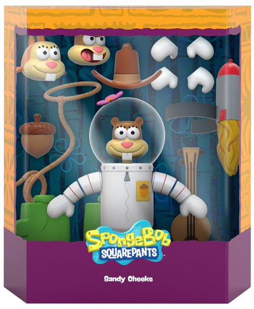 Sandy Cheeks 7-inch Scale | SpongeBob SquarePants Ultimates | Super7