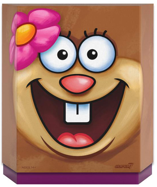 Sandy Cheeks 7-inch Scale | SpongeBob SquarePants Ultimates | Super7