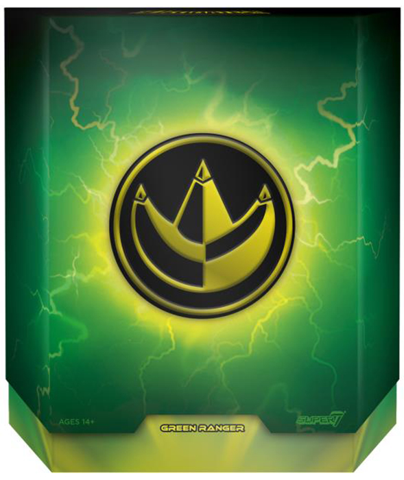 Green Ranger 7-inch Scale | Mighty Morphin Power Rangers Ultimates | Super7
