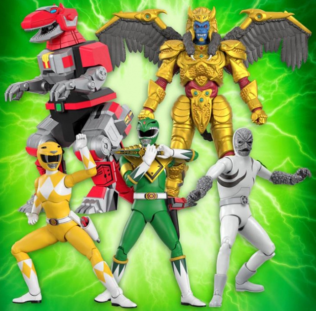 Green Ranger 7-inch Scale | Mighty Morphin Power Rangers Ultimates | Super7
